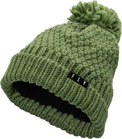 Women's Fly Anna Pom Beanie Green