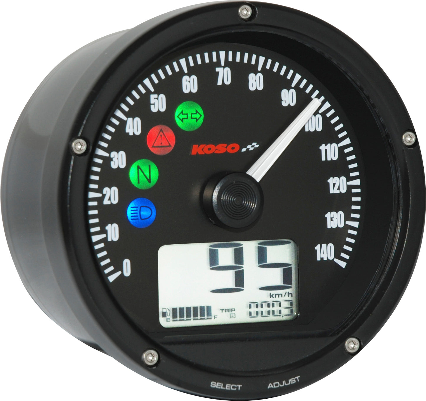 Tnt 01s Speedometer Tachometer Combo Black