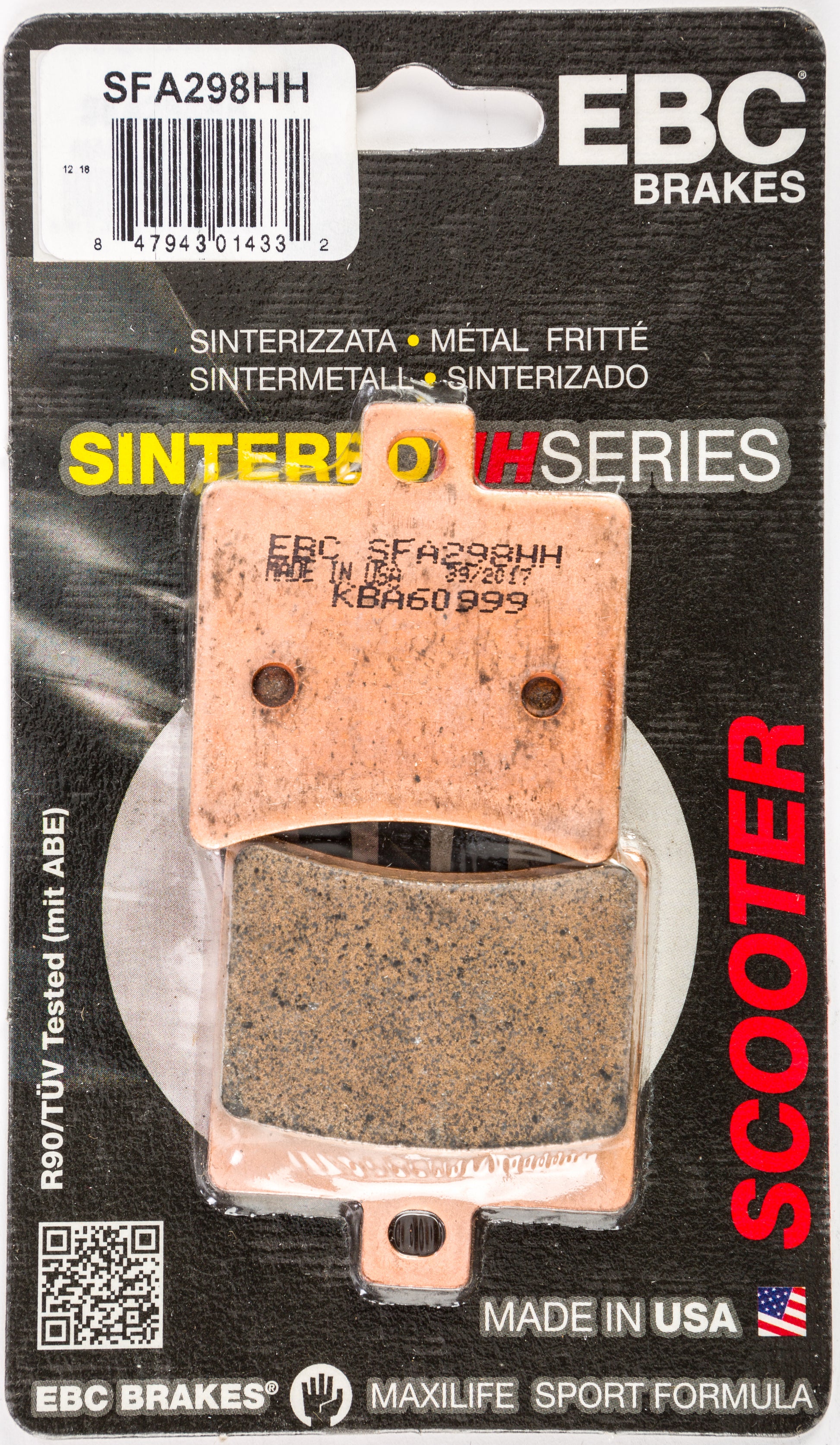 Brake Pads Sfa298hh Double H Sintered