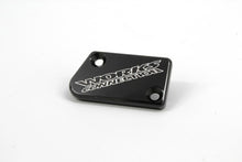 Billet Front Brake Cover Blk Yam