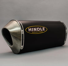 Hindle Exhaust for Yamaha Vmax (09-15)  Dual Slipon Adapter with Evolution Black Ceramic Mufflers