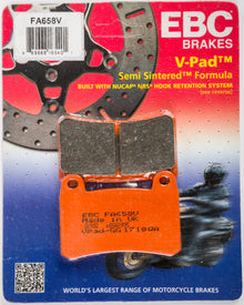 Brake Pads Fa658v Semi Sintered V Series