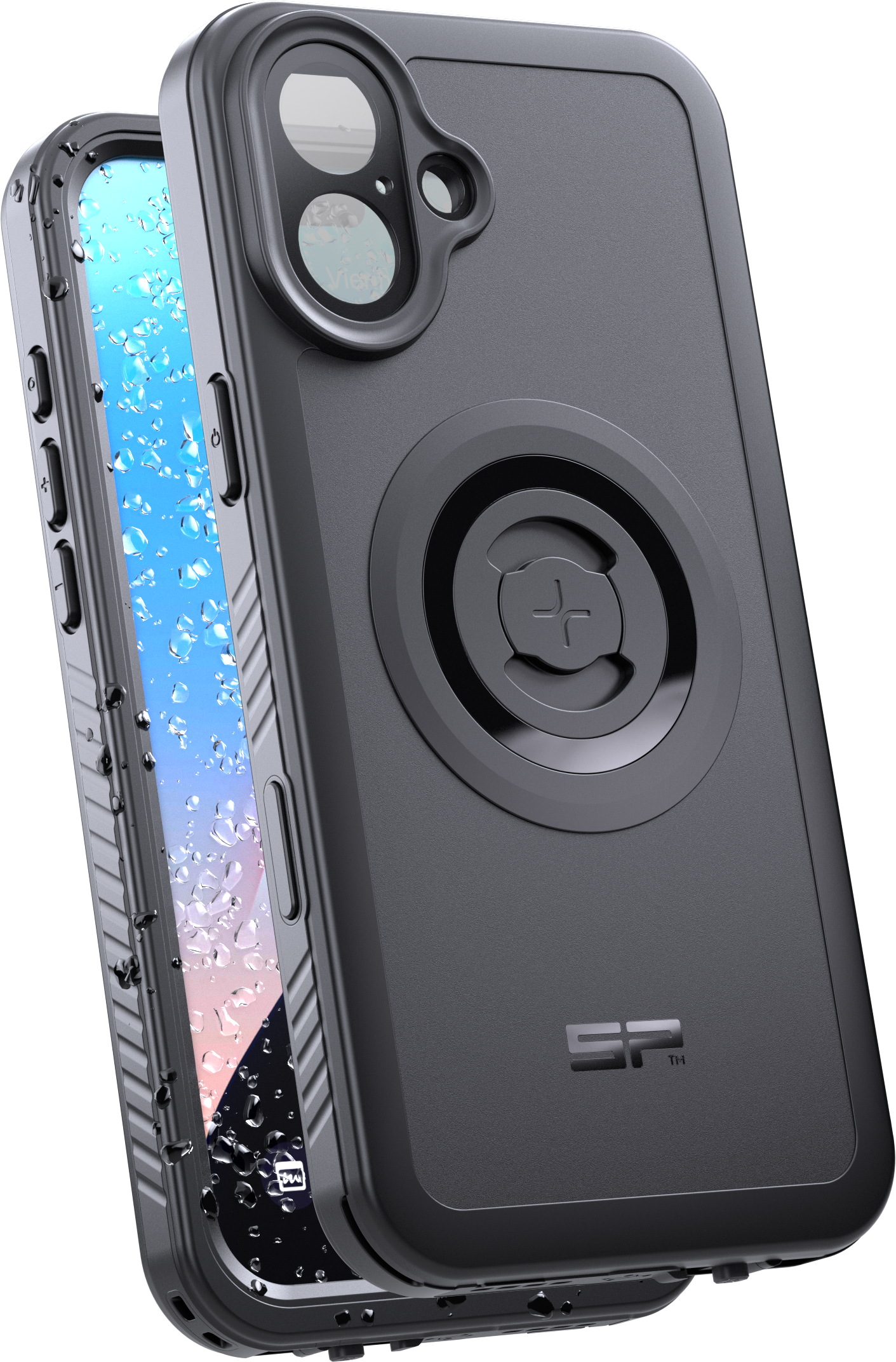 Phone Case Xtreme Spc+ Apple Iphone 16 Plus Black