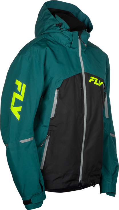Incline Jacket Teal/Black 2x