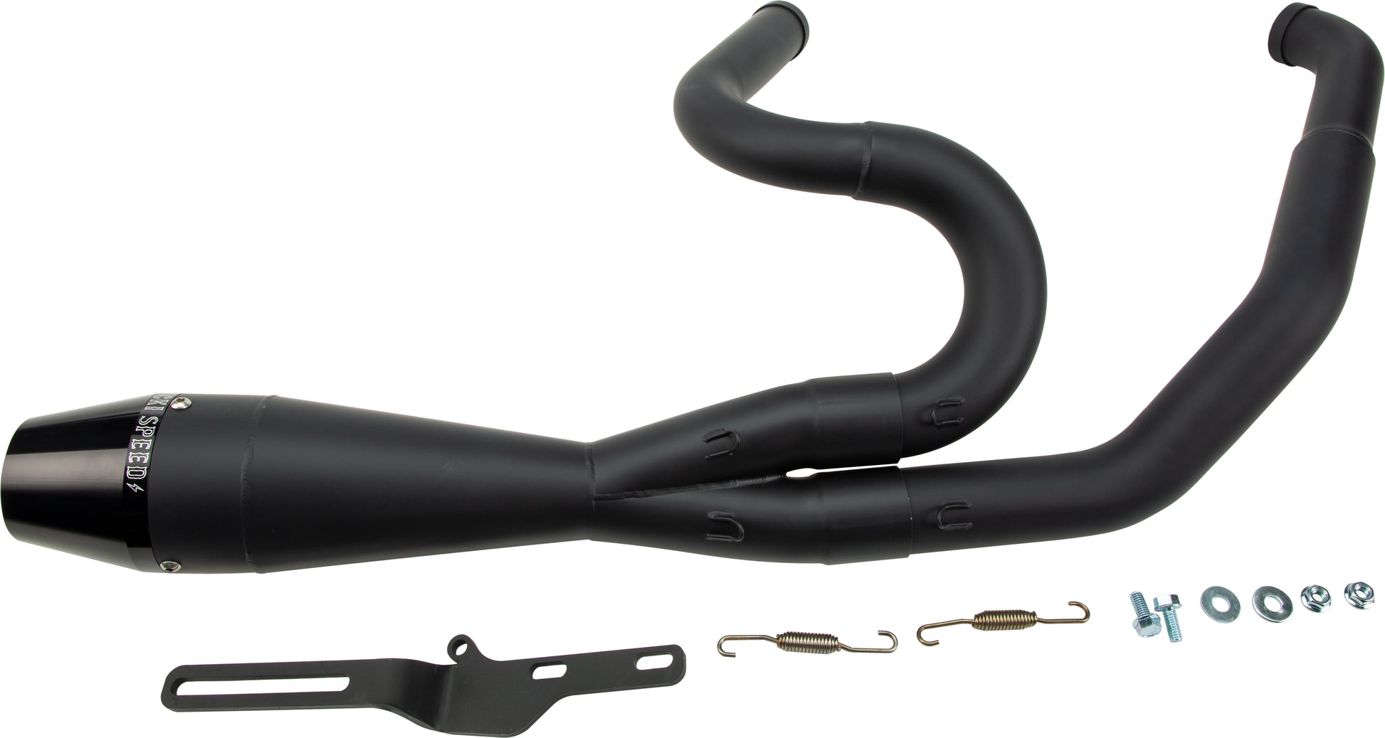 2in1 Twin Cam Flt Shorty Black