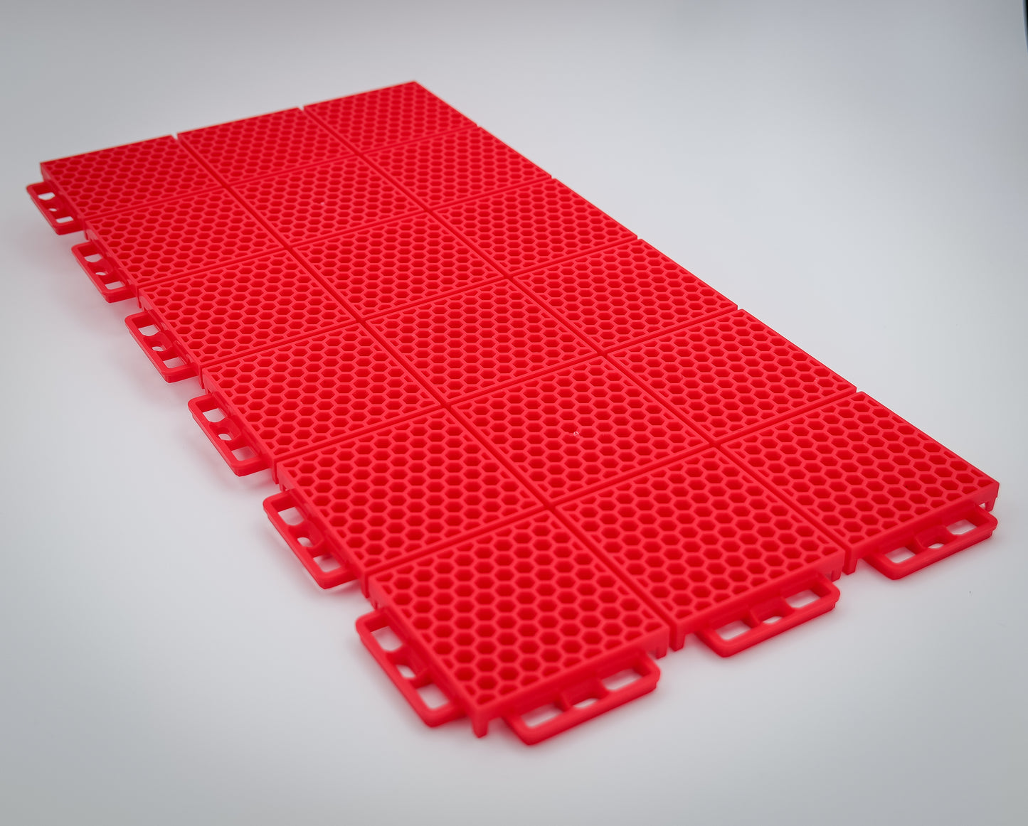 Protech Flooring Smooth Red 24 Pc