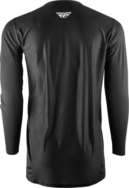 Enduro Long Sleeve Jersey Black/White Lg