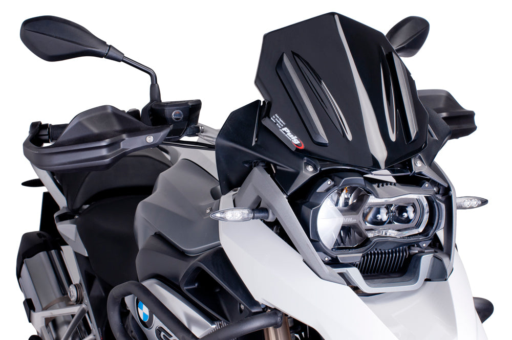 Windscreen Racing Black