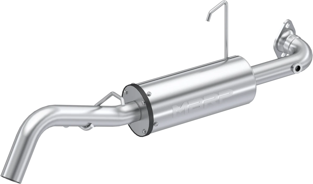 Single Slip On System W/ 5" Performance Muffler Chrome