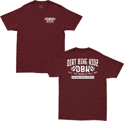 Till The End Tee Burgundy Xl