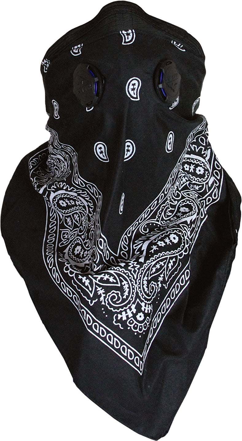 Dust Mask Bandanna Black