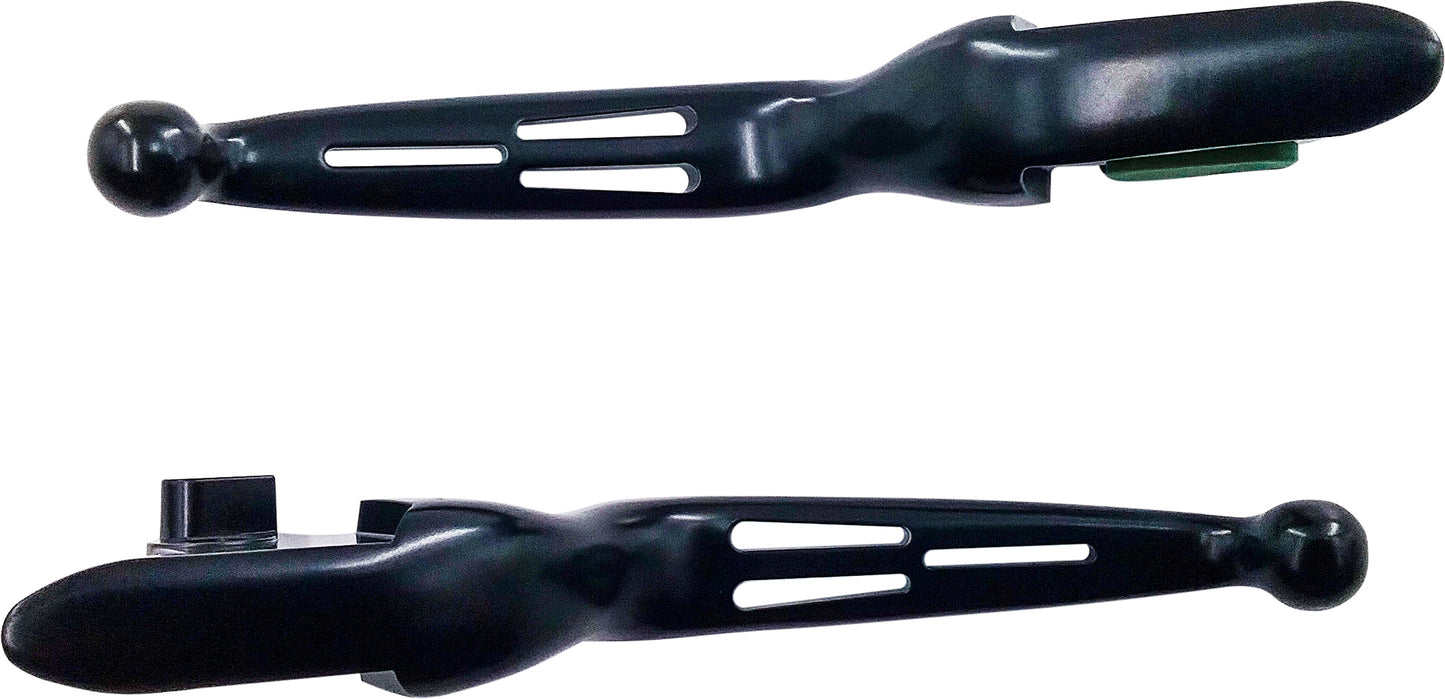 3 Slot Lever Set Black Softail 15 17