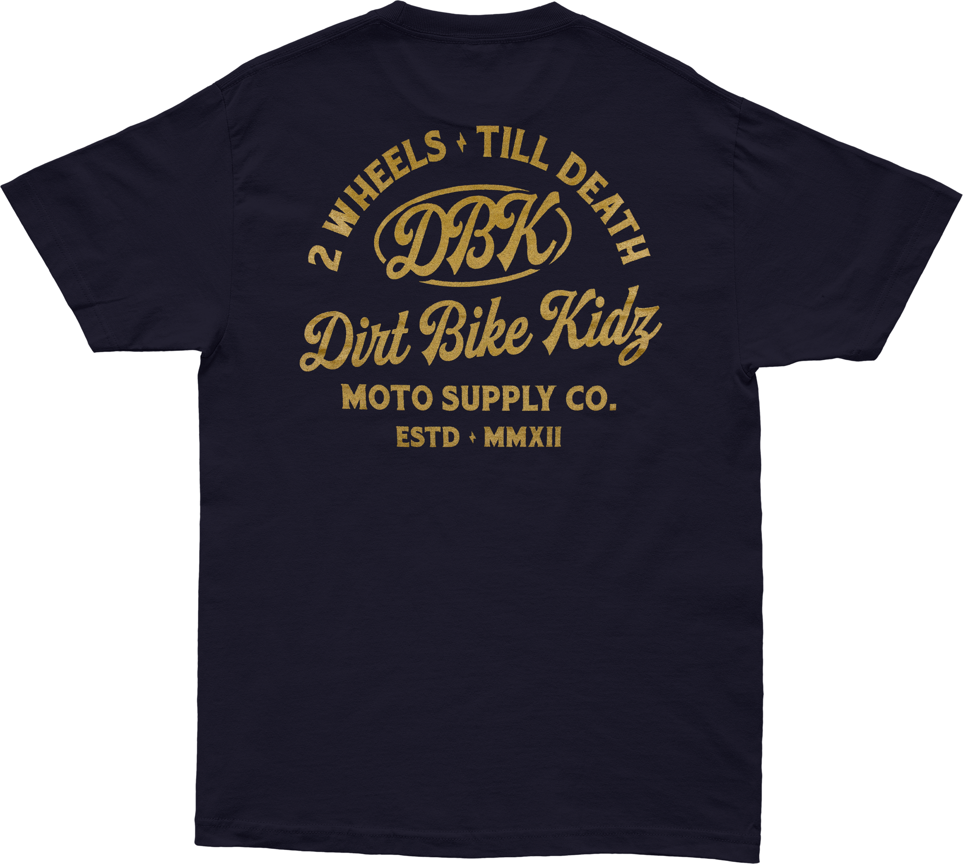 Gold Nugget Tee Navy Sm