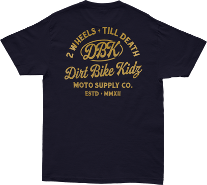 Gold Nugget Tee Navy Lg