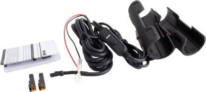 X Claws Heated Grips Clip On Sleeve 12v Black