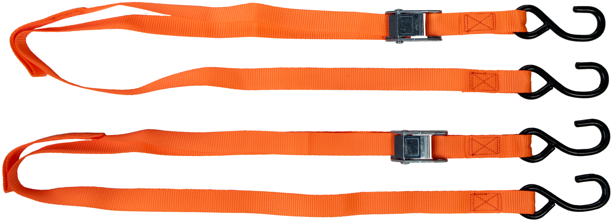 1" X 6' Tie Down Soft Tie Orange 2/Pk