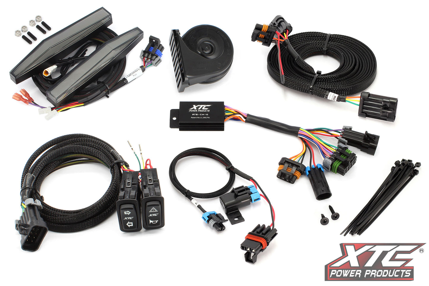 Auto Turn Signal Kit W/ Horn And Front Drl Lights Can