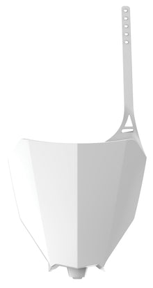 Front Number Plate White