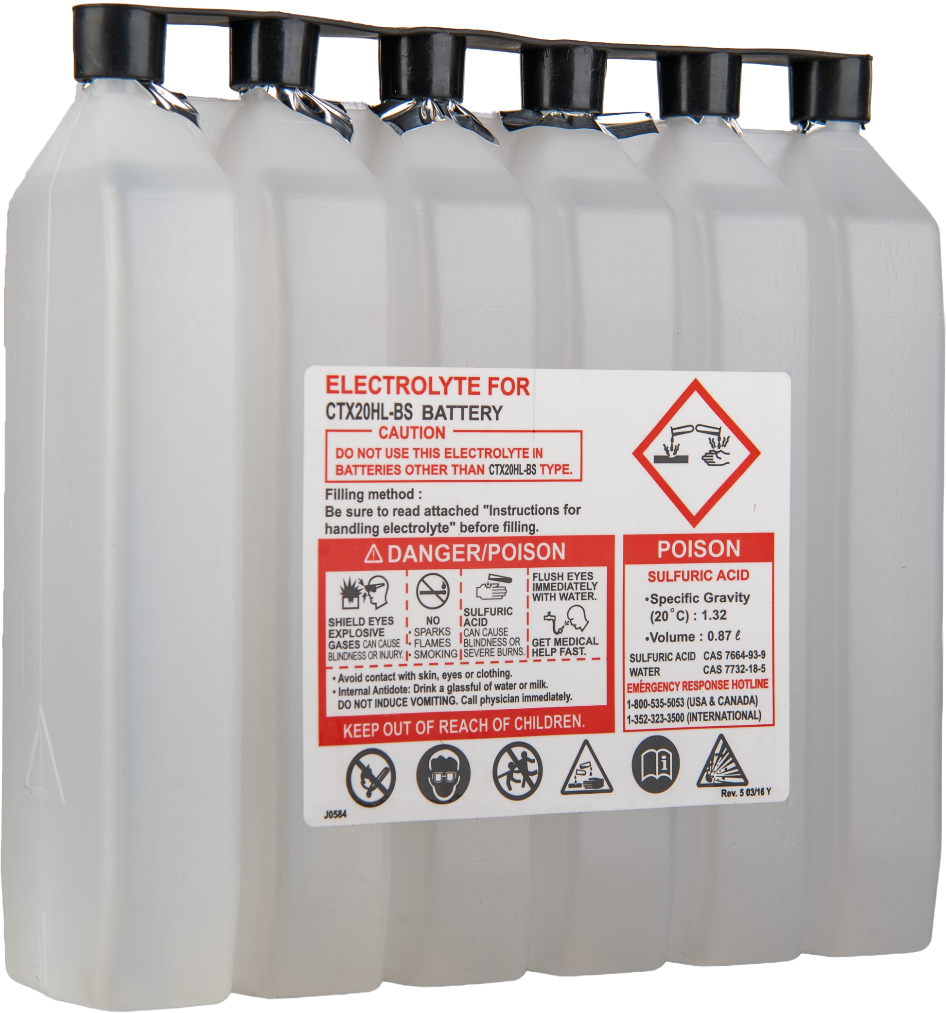 Battery Ctx20hl Bs Pw Maintenance Free