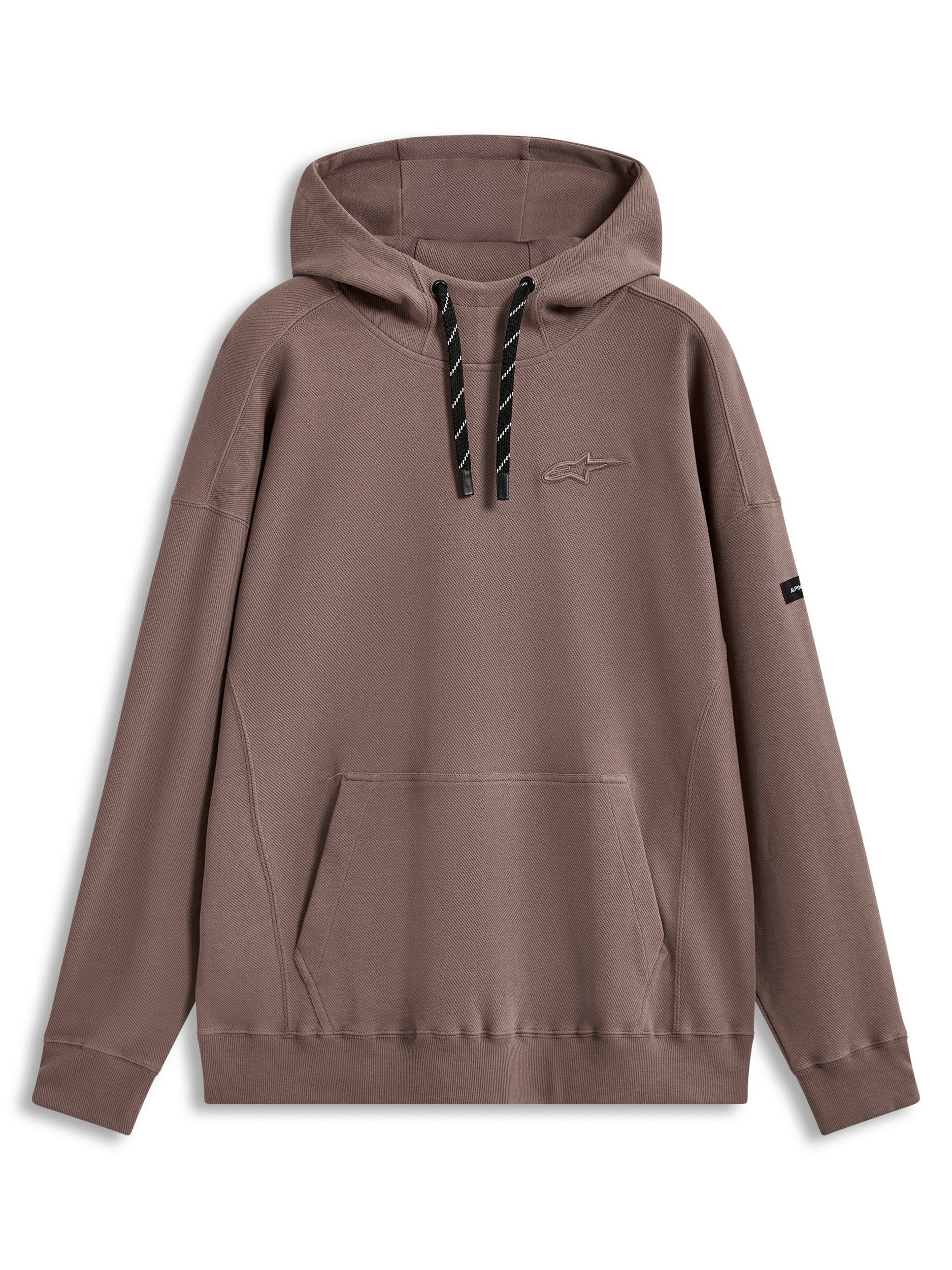 Camino Textured Ovrsizd Hoodie Taupe Xl
