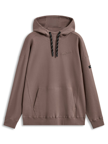 Camino Textured Ovrsizd Hoodie Taupe Lg