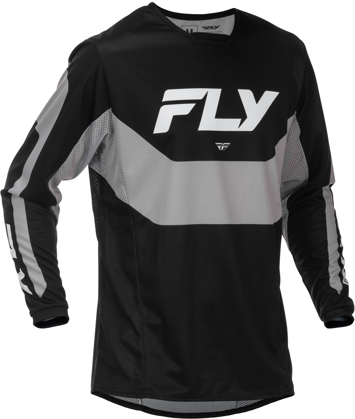 Kinetic Jersey Black/Grey Sm