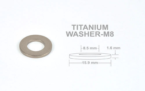 Proti Titanium Universal Washer M8-WST01