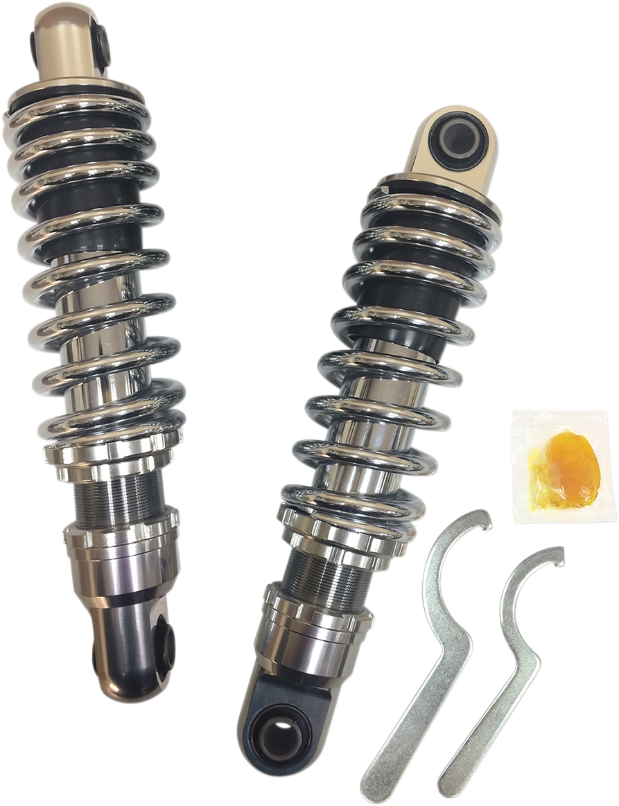 DRAG SPECIALTIES SHOCKS Premium Shock - 10.5" - Chrome - '91-'17 FXD C16-0148