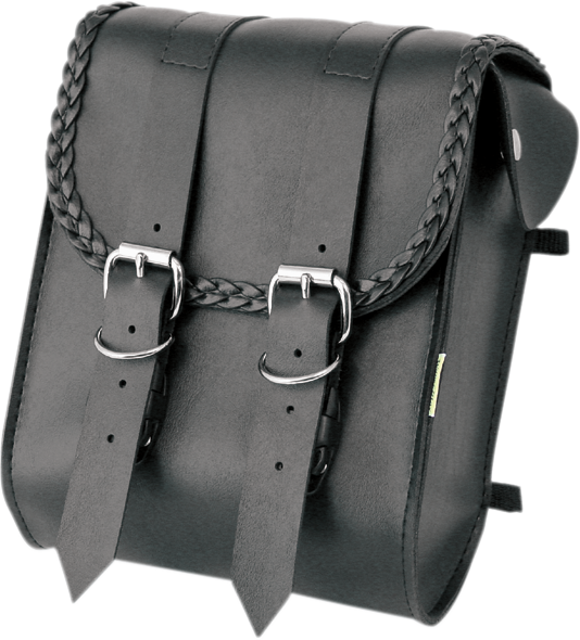 WILLIE & MAX LUGGAGE Sissy Bar Bag - Braided - Black 58481-20