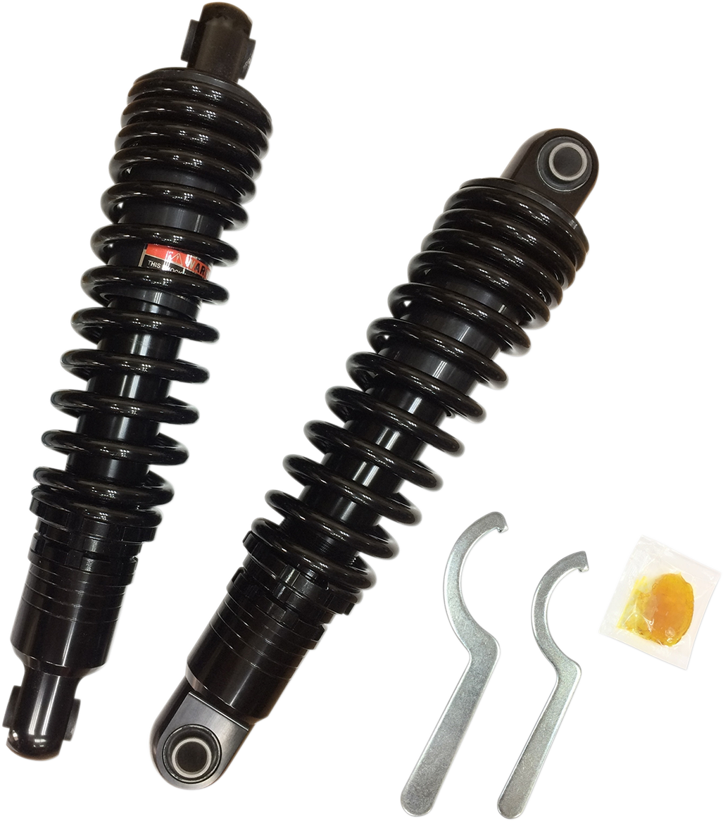 DRAG SPECIALTIES SHOCKS Premium Ride-Height Adjustable Shocks - 13" - Heavy Duty - Black C16-0154HB