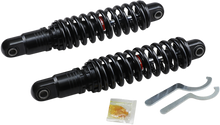 DRAG SPECIALTIES SHOCKS Premium Ride-Height Adjustable Shocks - 13" - Black - Heavy Duty - Black C16-0157HB