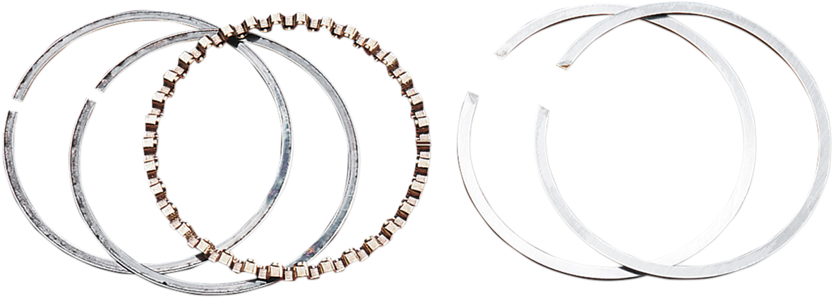 HASTINGS Piston Rings - 3.875" Standard - 95"/103" Big Bore - Twin Cam 2M4941