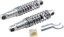 DRAG SPECIALTIES SHOCKS Premium Ride-Height Adjustable Shocks - 12" - Heavy Duty - Chrome C16-0162H