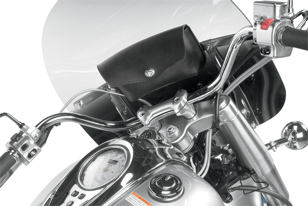 WILLIE & MAX LUGGAGE Revolution Windshield Bag - Black 59513-00