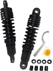 DRAG SPECIALTIES SHOCKS Premium Ride-Height Adjustable Shocks - 11.5" - Standard - Black C16-166NUAB