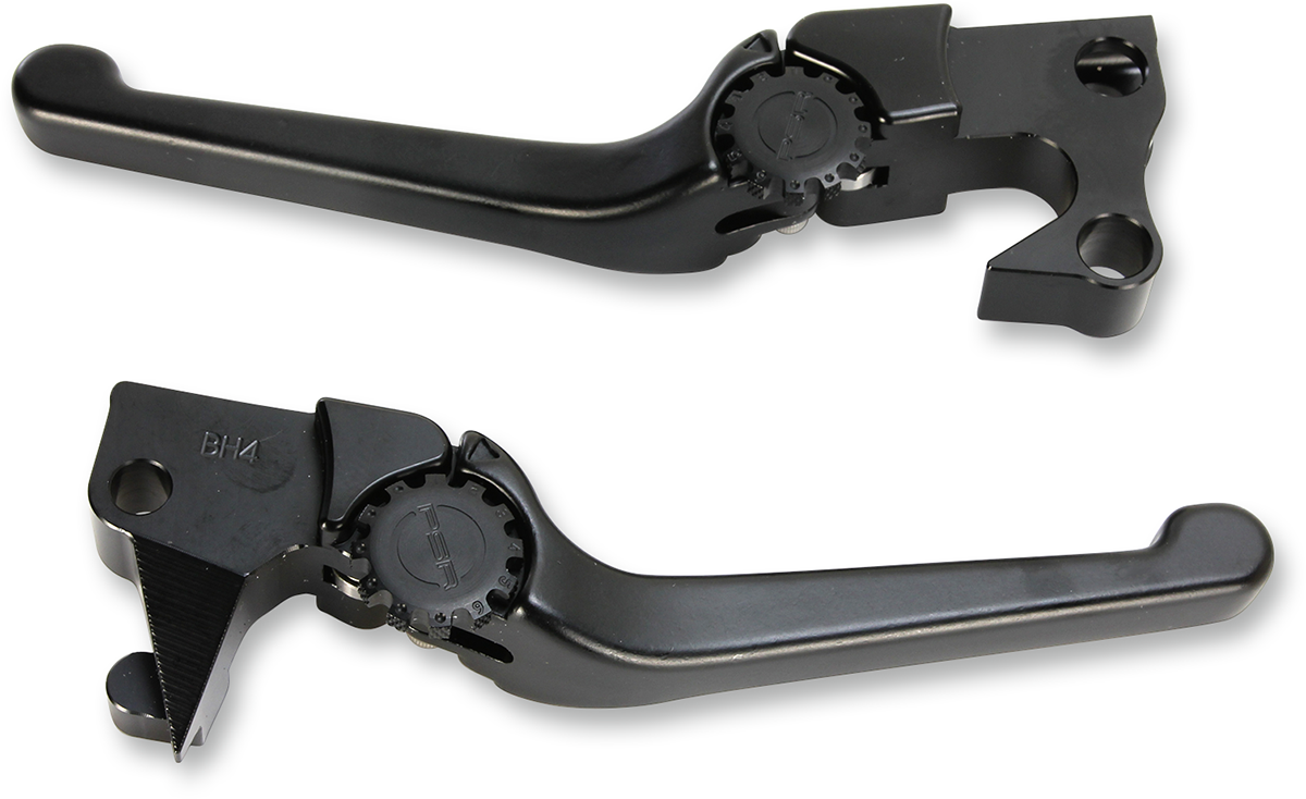 PSR Anthem Adjustable Lever Set for Harley Models - Black 12-00653-22