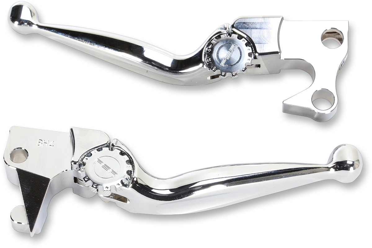 PSR Journey Adjustable Lever Set for Harley Models - Chrome 12-00603-20