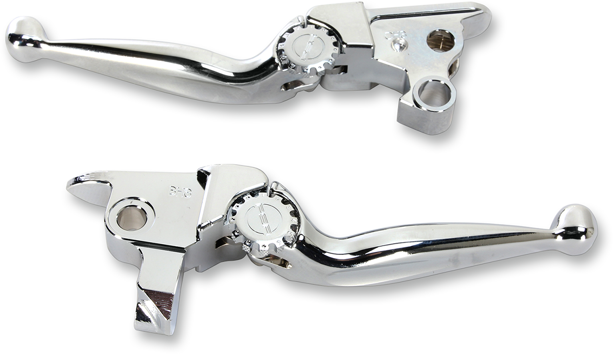 PSR Journey Adjustable Lever Set for Harley Models - Chrome 12-00602-20