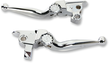 PSR Journey Adjustable Lever Set for Harley Models - Chrome 12-00602-20