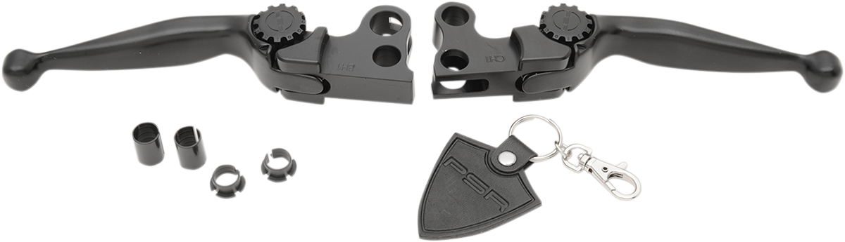 PSR Journey Adjustable Lever Set for Harley Models - Black 12-00600-22