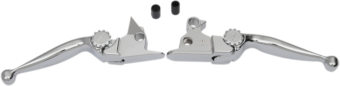 PSR Journey Adjustable Lever Set for Harley Models - Chrome 12-00606-20