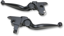 PSR Journey Adjustable Lever Set for Harley Models - Black 12-00604-22