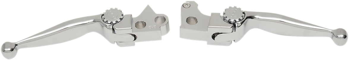 PSR Journey Adjustable Lever Set for Harley Models - Chrome 12-00607-20