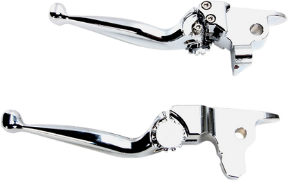 PSR Journey Adjustable Lever Set for Harley Models - Chrome 12-00611-20