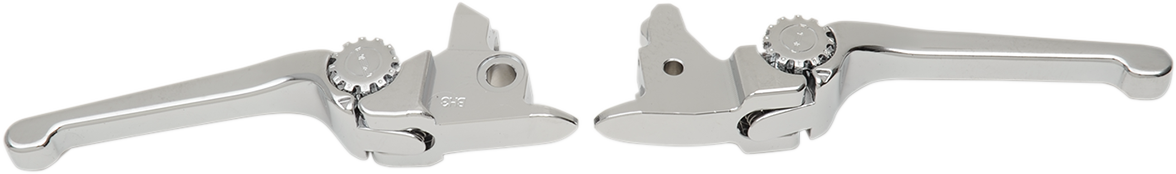 PSR Anthem Adjustable Lever Set for Harley Models - Chrome 12-00658-20