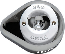 S&S CYCLE Air Cleaner Cover - Slasher - Chrome 170-0532