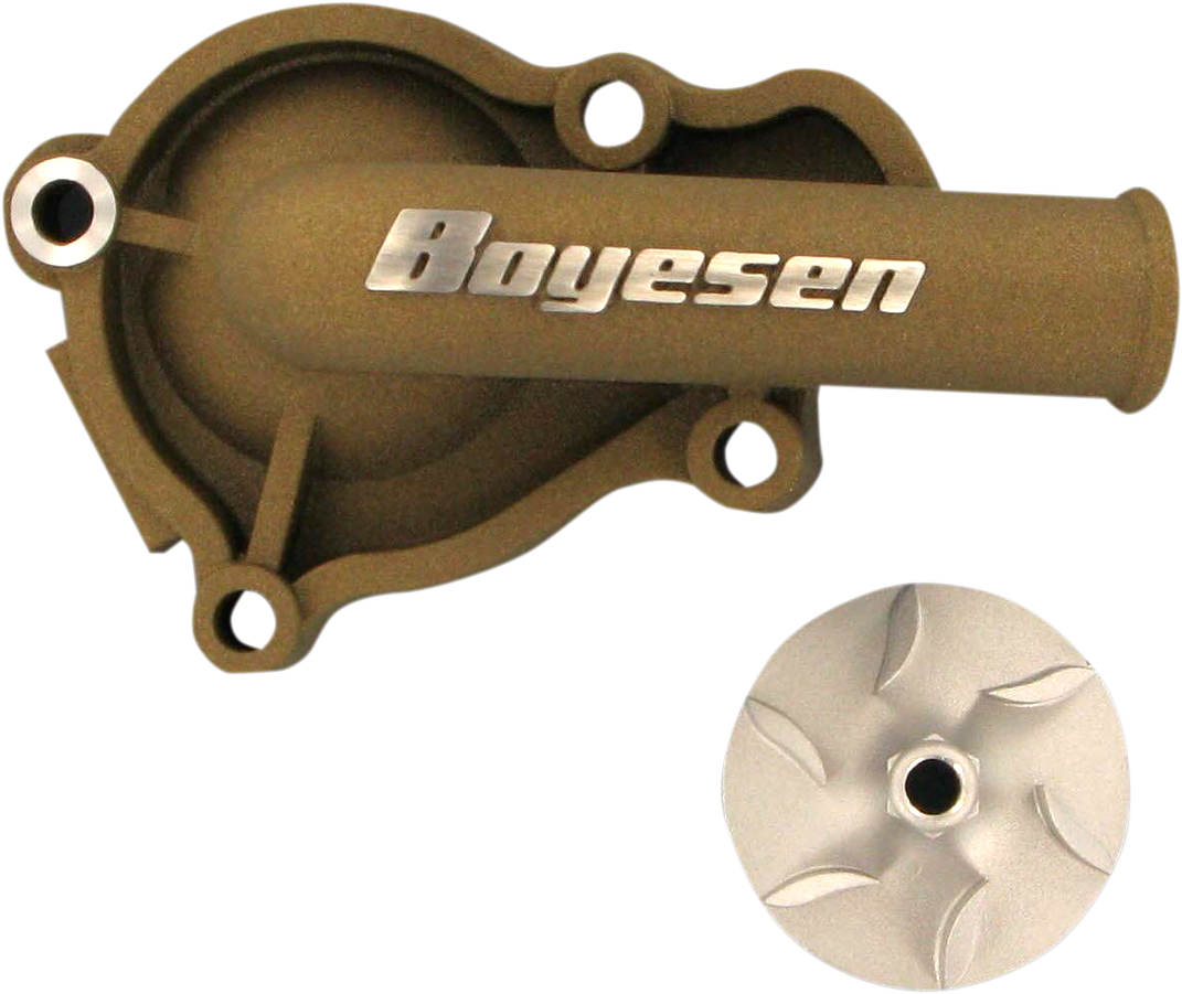 BOYESEN Impeller/Waterpump Cover - Magnesium - Honda WPK-06M