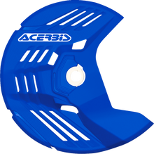ACERBIS Disc Cover - Linear - Blue - Honda | Kawasaki | Sherco | Yamaha 2985050003