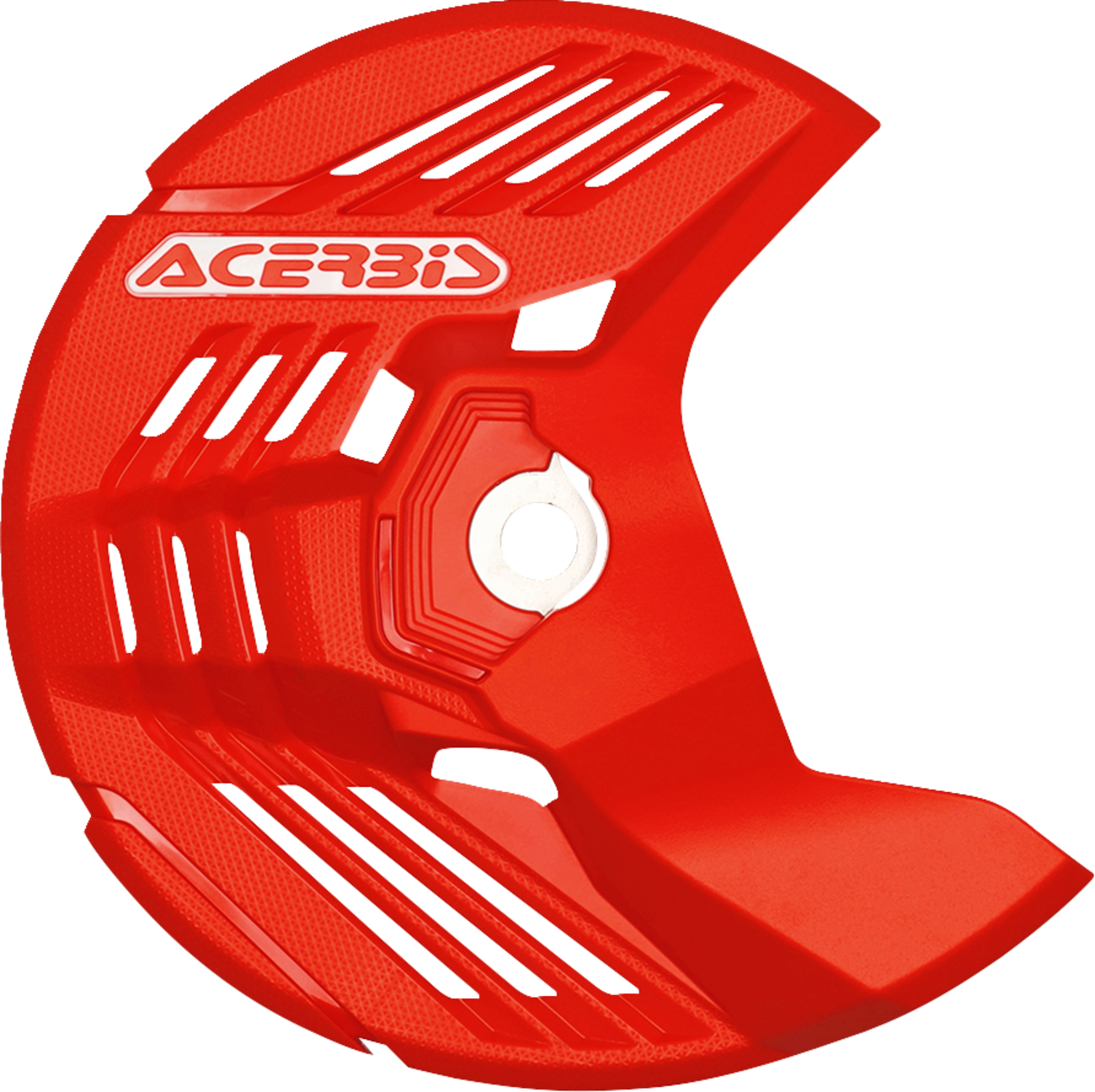 ACERBIS Disc Cover - Linear - Red - Honda | Kawasaki | Sherco | Yamaha 2985050004