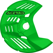 ACERBIS Disc Cover - Linear - Green - Honda | Kawasaki | Sherco | Yamaha 2985050006